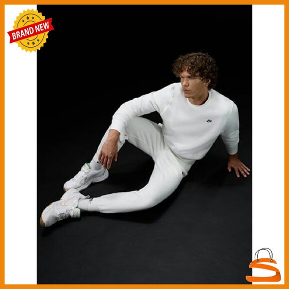 Men's Fleece Crew Sweatshirt - Club Fit - Activewear Essential - Picture 3 of 8